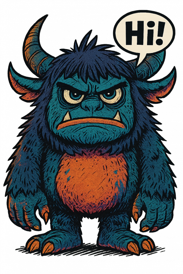 make the monster even grumpier