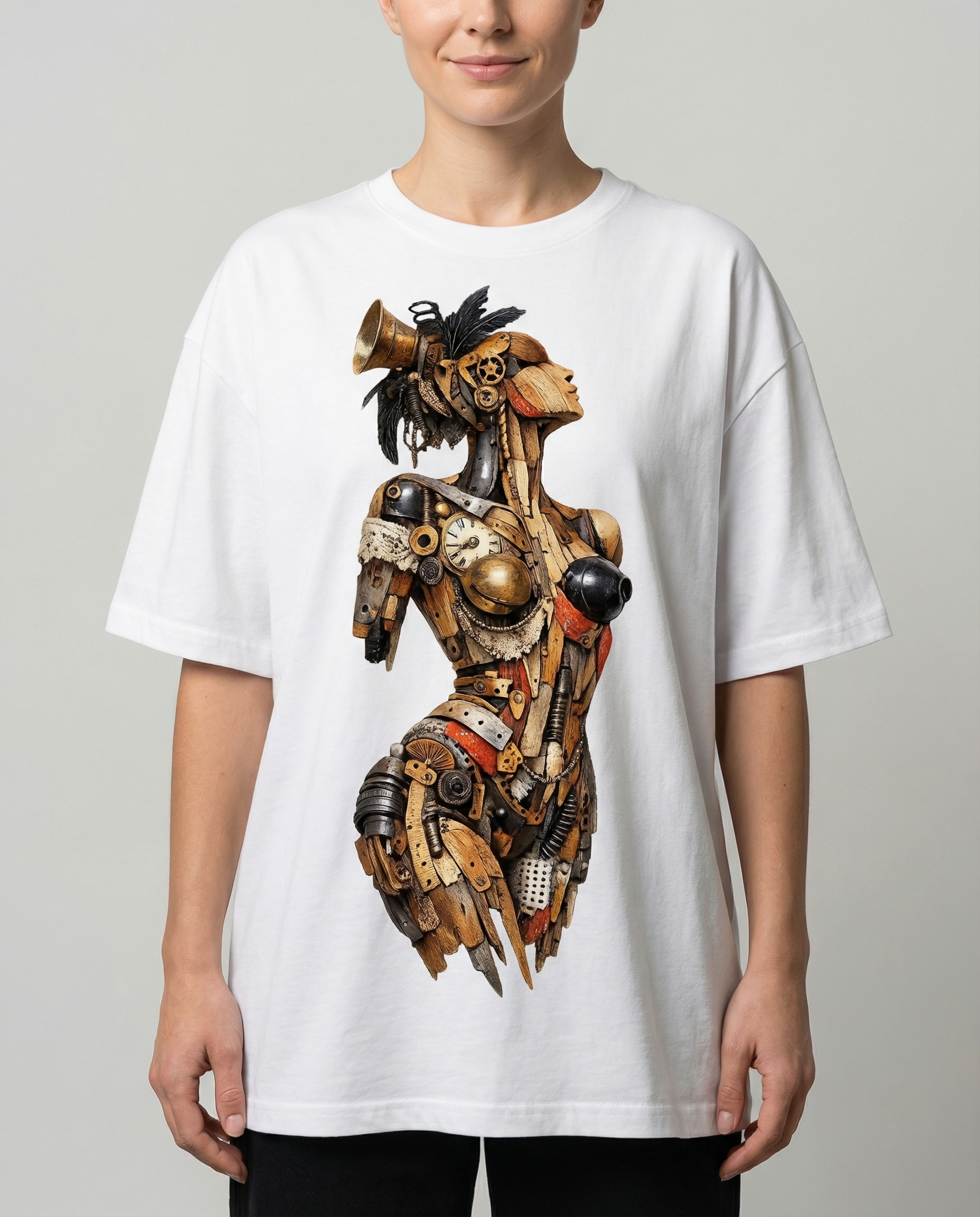 Woman's Beautifull forms silouette